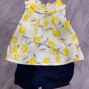 Gymboree Lemon Outfit